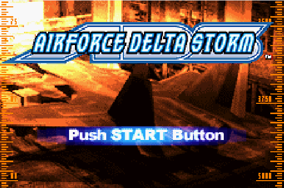 Airforce Delta Storm Title Screen
